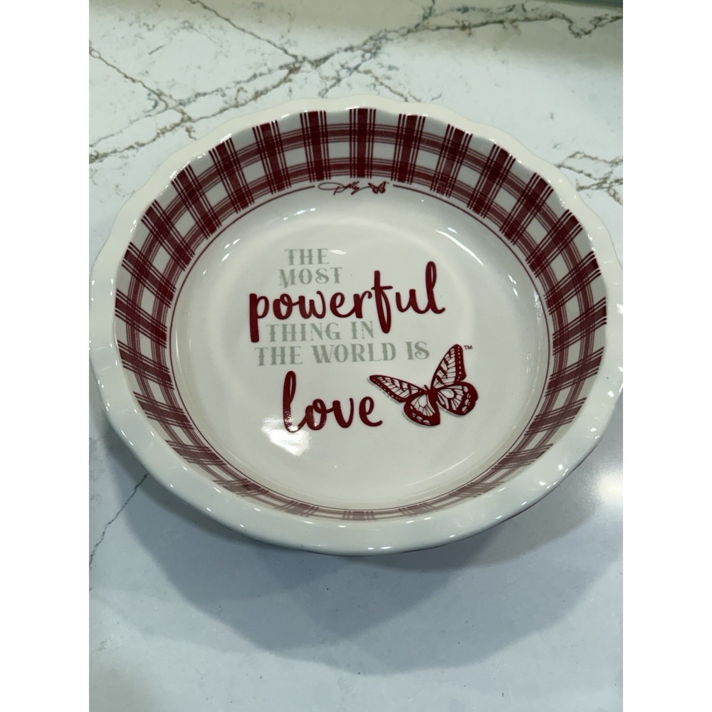 Dolly Parton 9" Pie Plate Butterfly